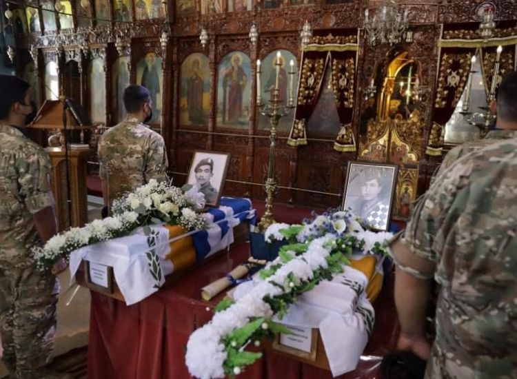 Αυγόρου: Κηδεύτηκαν τα λείψανα των Χριστόδουλου Λαουτάρη και Αντώνη Παπαγεωργίου
