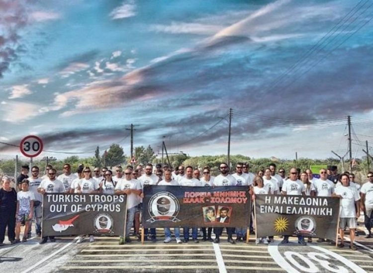 Η μεγάλη πορεία εκατοντάδων μοτοσικλετιστριών στη μνήμη των Τάσου Ισαάκ και Σολωμού Σολωμού