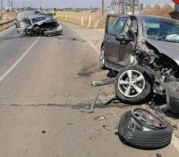 Τροχαίο ατύχημα στο δρόμο Σωτήρας - Λιοπετρίου -Εγκλωβίστηκαν οδηγοί (photos)