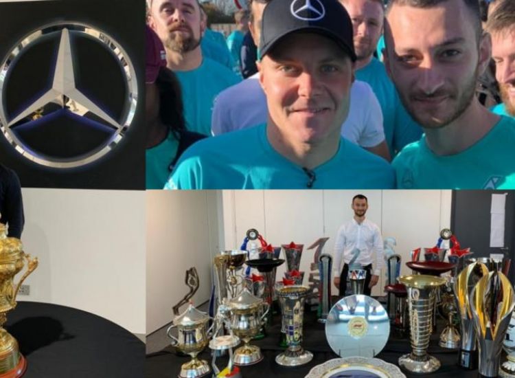 Formula 1: Ένας Παραλιμνίτης στο... team της πρωταθλήτριας Mercedes (ΦΩΤΟ)
