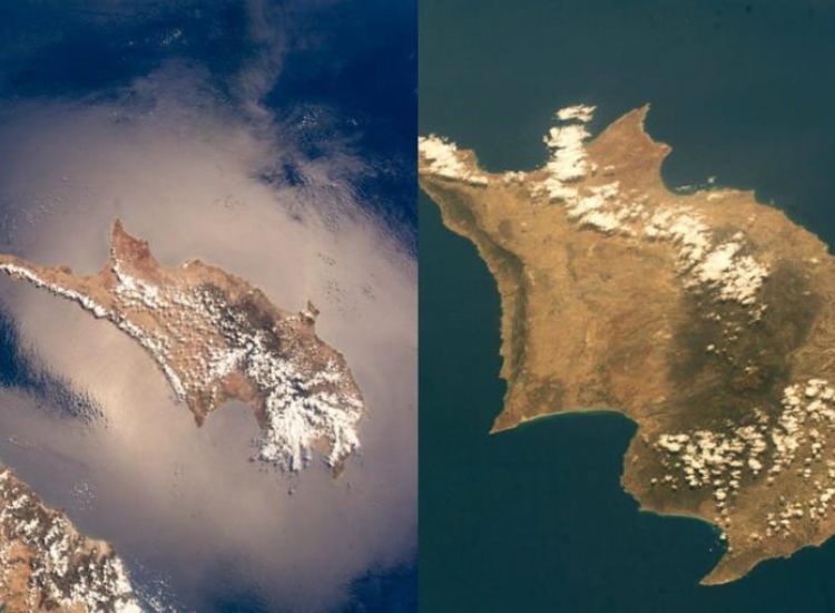 Αστροναύτης φωτογράφισε την Κύπρο από το διάστημα (εικόνες)