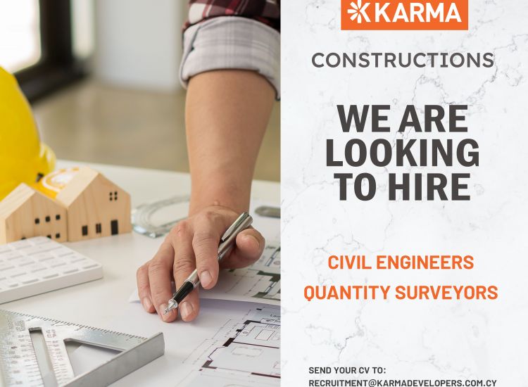 Θέσεις εργασίας στην Karma Constructions
