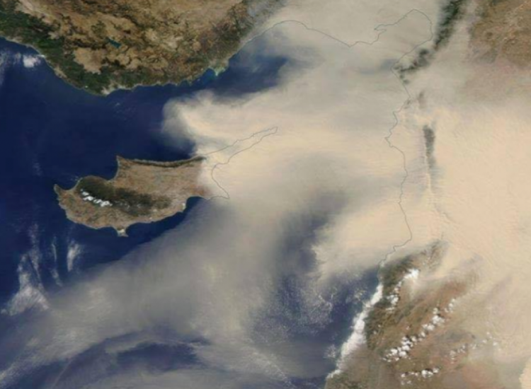 Παραλίμνι: Αυξημένα επίπεδα σκόνης στην ατμόσφαιρα