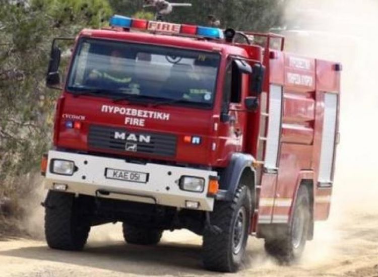 Παραλίμνι: Φορτηγό πήρε φωτιά εν κινήσει