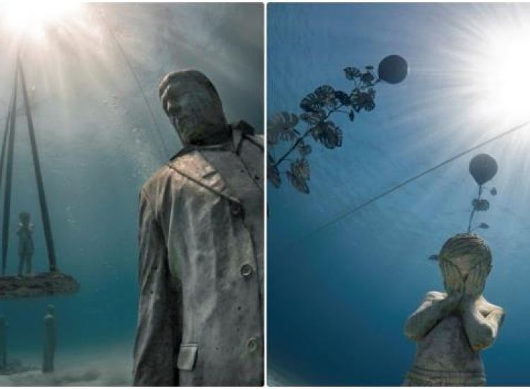 Αγία Νάπα: Εντυπωσιακές οι πρώτες εικόνες από το υποβρύχιο μουσείο