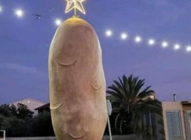 Ξυλοφάγου: Σε ρυθμούς Χριστουγέννων η «Big Potato» (ΦΩΤΟ)