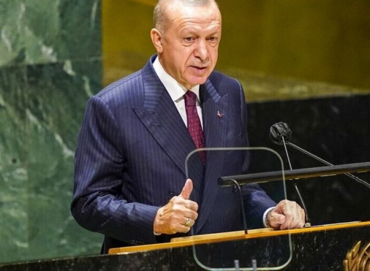 Ερντογάν στον ΟΗΕ: «Άδικο να μιλάει στον ΟΗΕ ο Αναστασιάδης κι όχι ο Τατάρ»