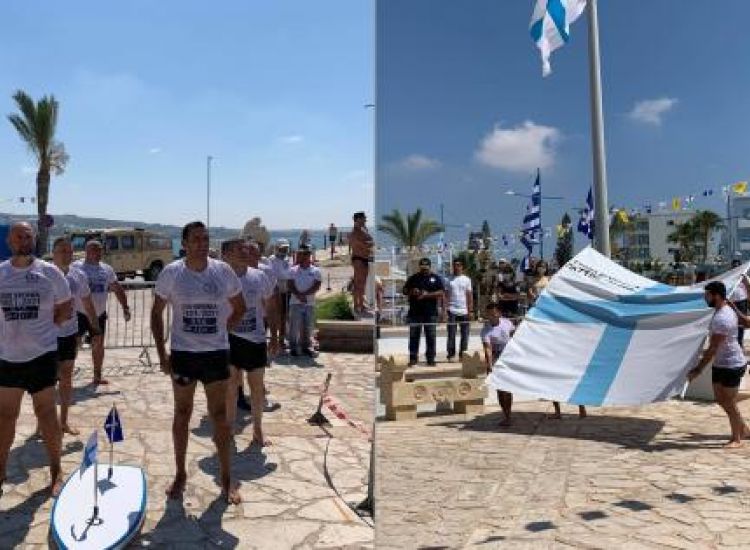 Αγία Νάπα: Έτρεξαν 200km και κολύμπησαν 21km για τα 200 χρόνια Ελληνικής Επανάστασης