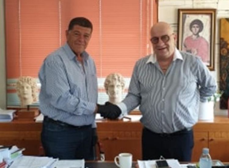 Συναντήθηκε με τον Δήμαρχο Παραλιμνίου ο πρόεδρος της ΚΟΠ Γιώργος Κούμας