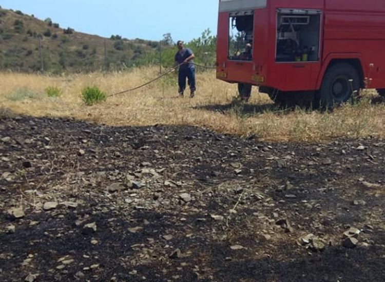 Βρυσούλες: Πυρκαγιά έκαψε πέντε εκτάρια γης