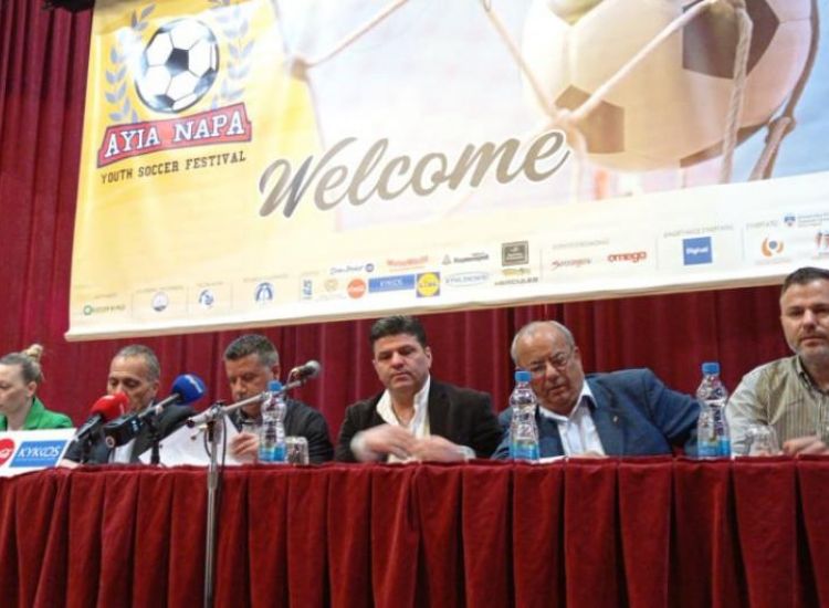Όλα όσα λέχθηκαν στην διάσκεψη για το "Ayia Napa Youth Soccer Festival" (Φώτος)