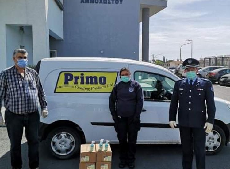 Η Primo στέκεται δίπλα στην Αστυνομία Αμμοχώστου