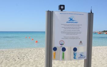 Αγία Νάπα: Αυτή είναι η πρώτη παγκύπρια παραλία φιλική για τους τυφλούς