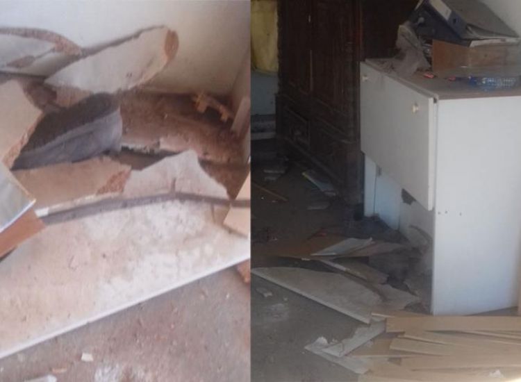 Bόμβα στην οικία Πυρίλλη: Δείτε φωτογραφίες απο το σημείο της έκρηξης