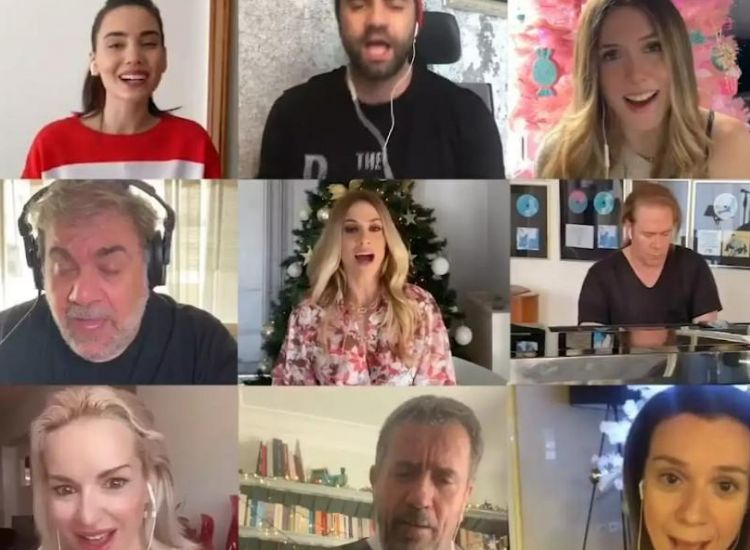 Χριστούγεννα Online: το γιορτινό τραγούδι που ετοίμασαν 21 Έλληνες καλλιτέχνες [βίντεο]