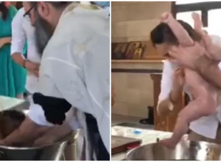 Κύπρος: Καταγγελία μητέρας κατά ιερέα για βάναυση βάπτιση του παιδιού της